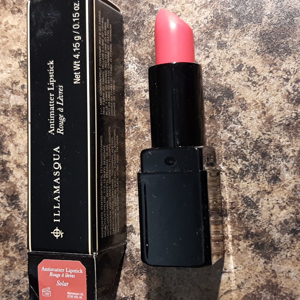 Illamasqua antimatter lipstick in Solar